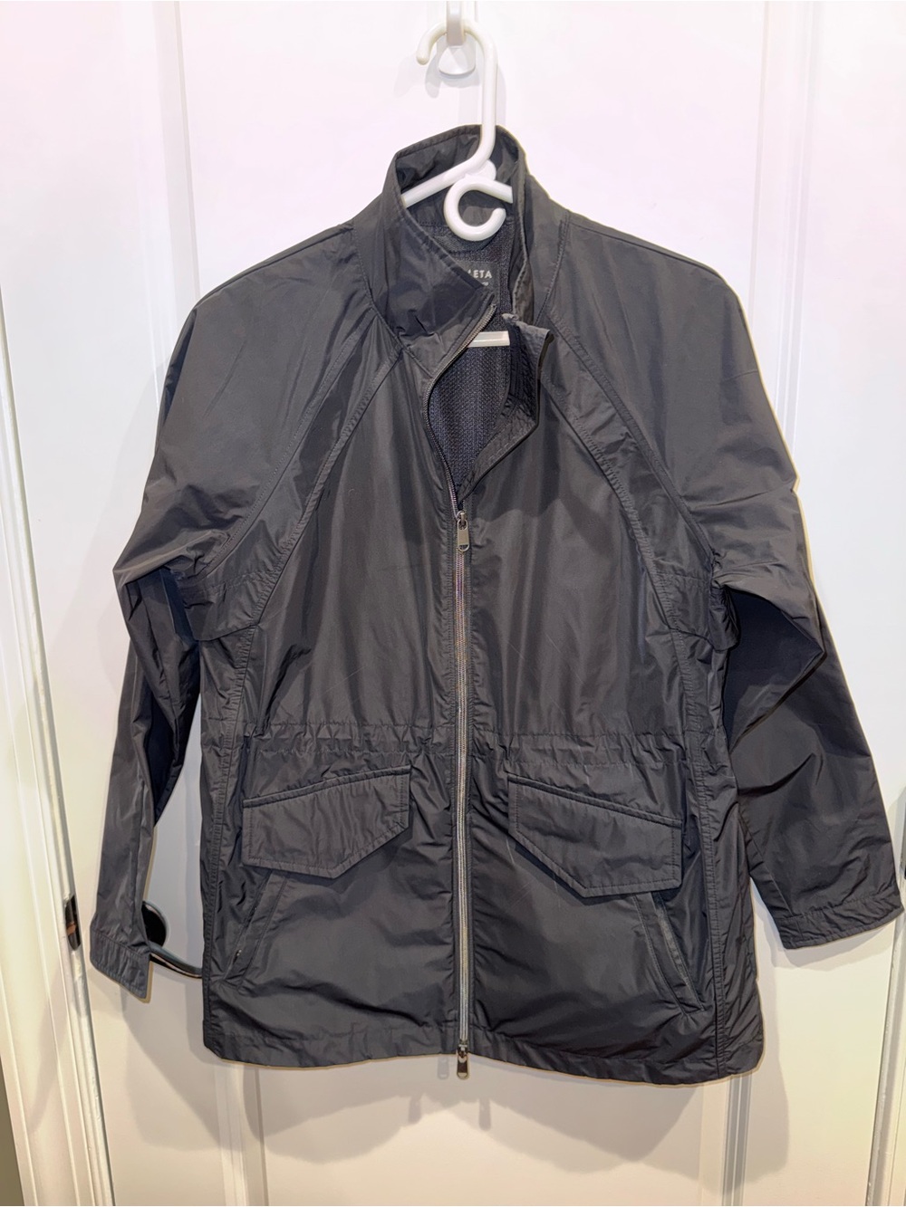 Athleta Black Lightweight Windbreaker Jacket
